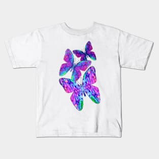 Surreal Butterflies Trio Kids T-Shirt